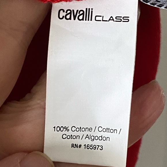 Roberto Cavalli class men’s short sleeve t-shirt NWT size large - Picture 5 of 9